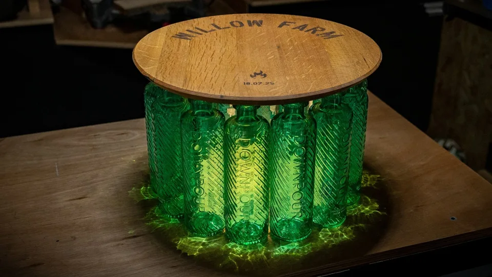 I Turned Our Wedding Centrepieces Into a Table